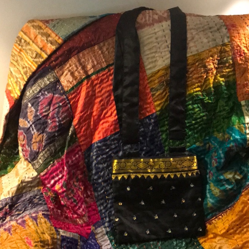 Pretty East Indian handbag/tote.  Never used
